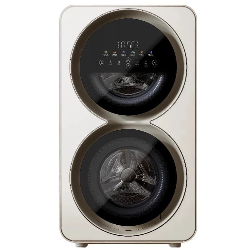Double tube mini small underwear washing machine washing and drying integrated