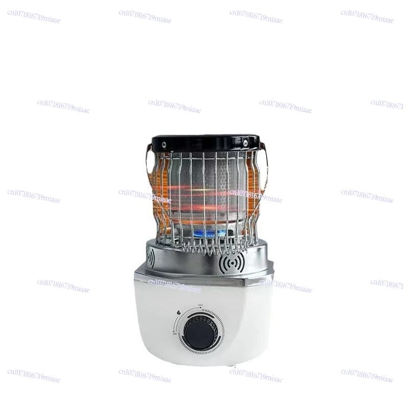 Outdoor ice fishing heater portable cassette heater field camping heater roasting fire cooking dual-purpose