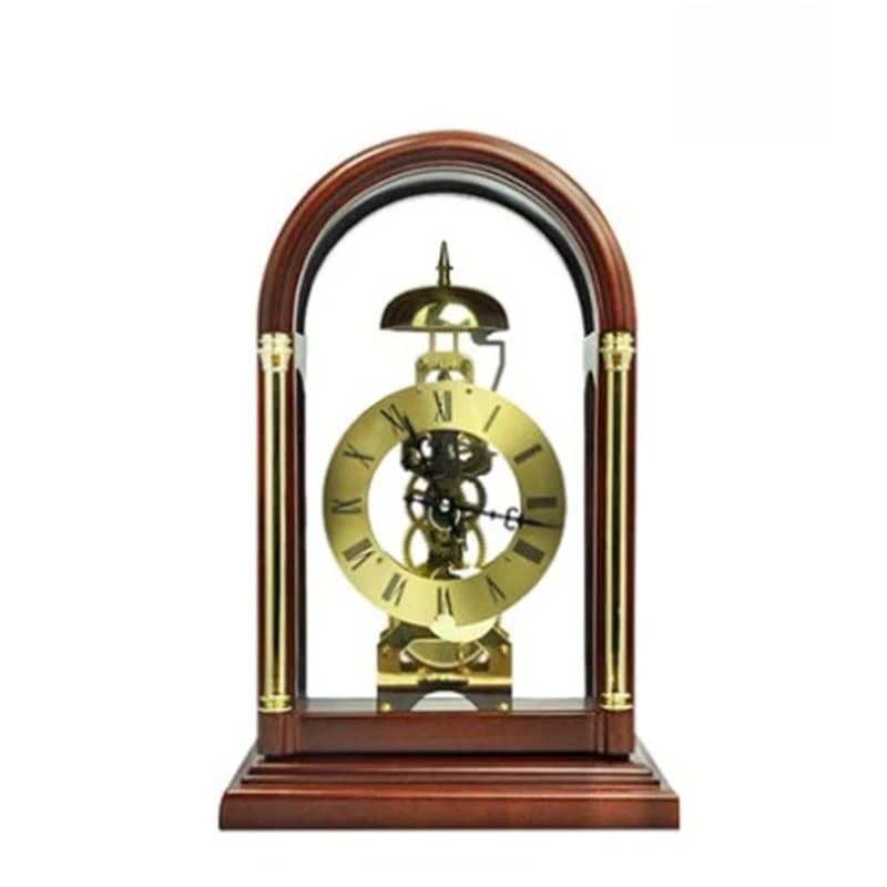 Polaris clock desk clock European modern mechanical small desk clock