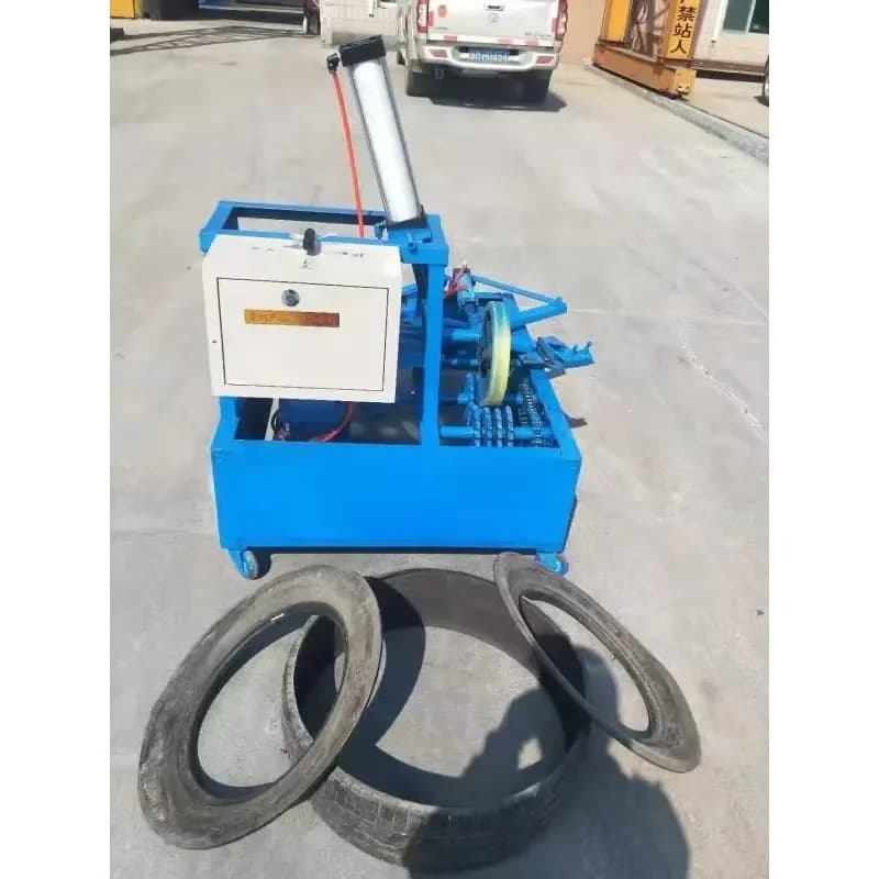 CE Certification Low Investment Car/truck Tyre Sidewall Cutting Tools Tyre-strip Cutter Blades Tyre Tread Cutting Machine