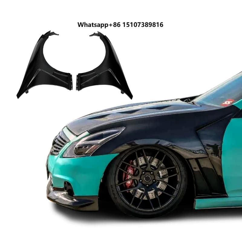 For2007-2013 G37 Four Door Edition Carbon Fiber Leaf Panel Automotive Special Carbon Fiber Front Bumper Side Fender