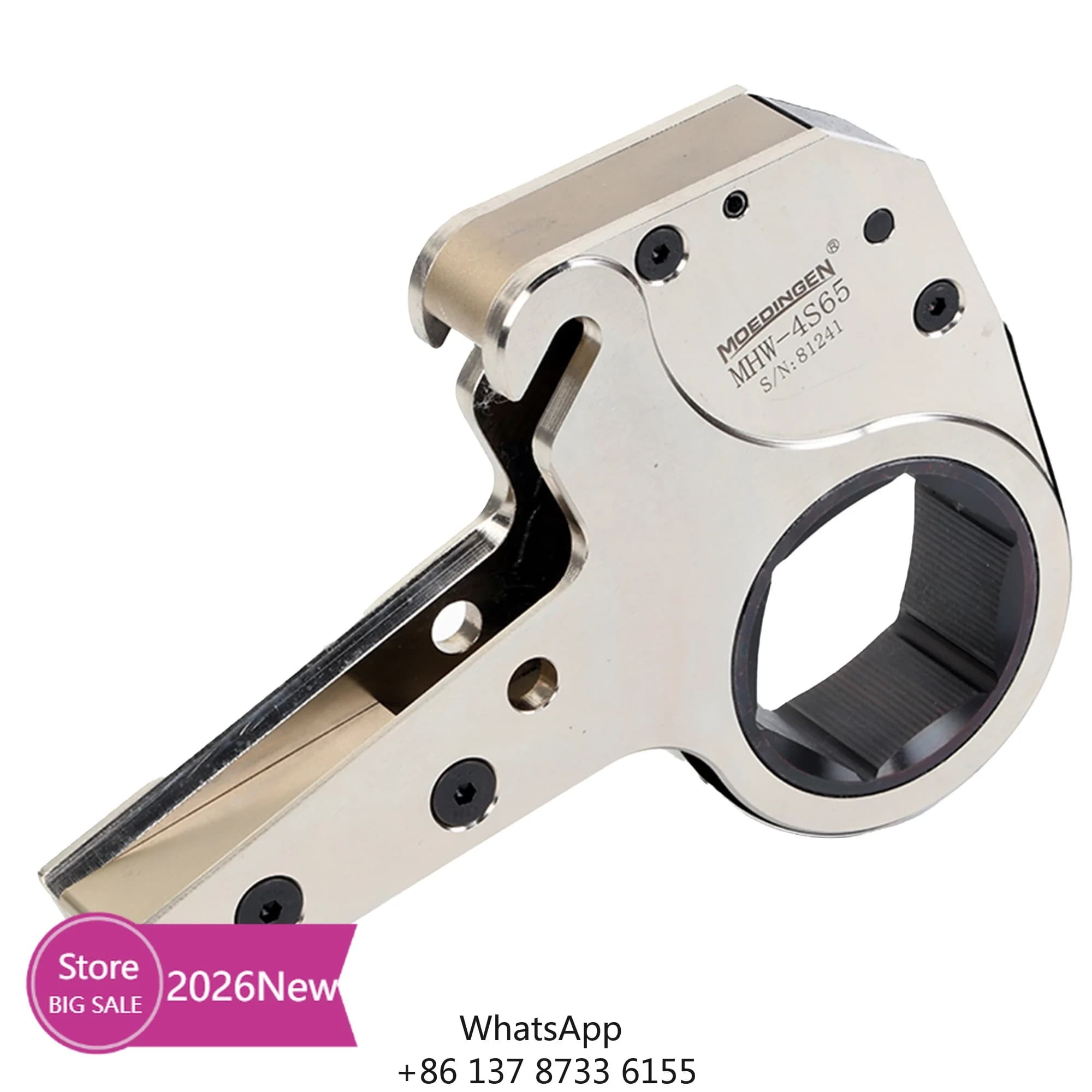 2026Moedingen Link Of MHW Series(232NM-6474NM) Hexagon Cassette Low Profile Hydraulic Torque Wrench Other Hydraulic Tools