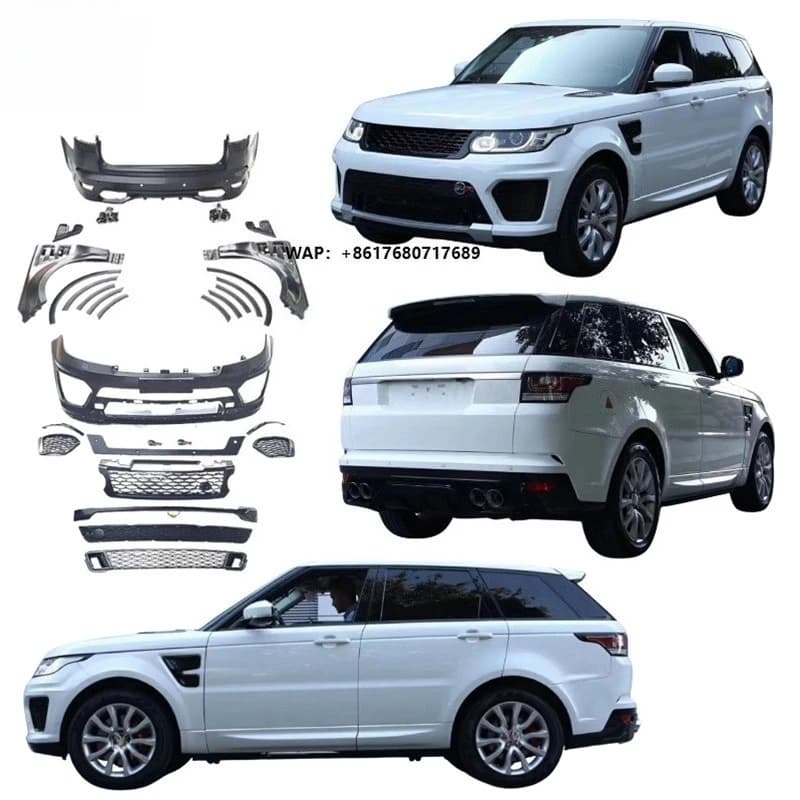Wholesale SVR Style Body Kit with Bumpers Fenders for Rover Range Sport HES HTS 2014-2017