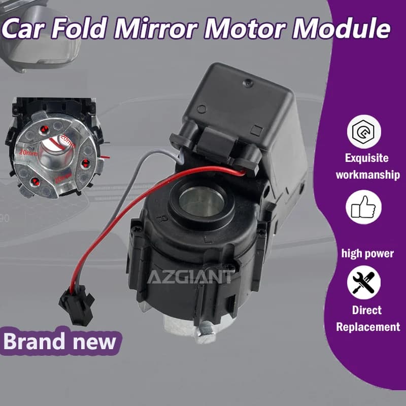 AZGIANT Car Power folding side view mirror Motors unit For 2003-2009 Peugeot 307SW/1997-2000 Pontiac Trans Sport