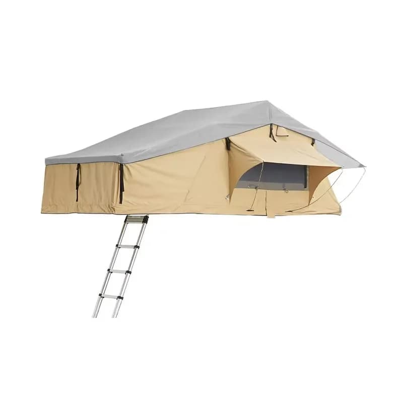 Wholesale Waterproof Windproof Roof Thickened Aluminum Pole Oxford Cloth Car Tent for Outdoor Camping
