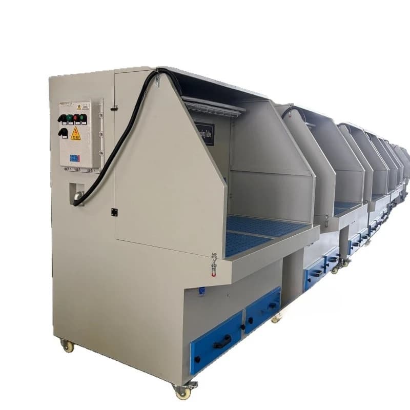 Furniture stone dust-free grinding table dust vacuuming equipment