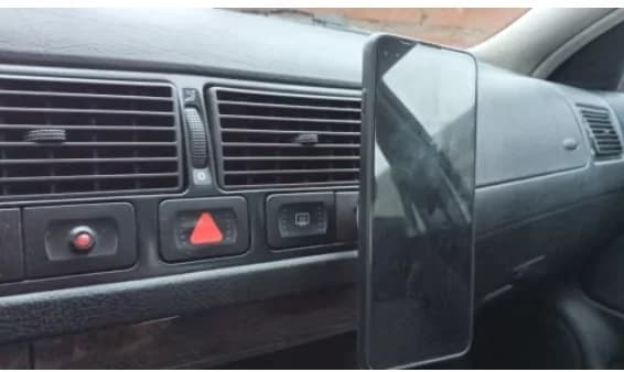 High Performance Car LHD RHD Phone Mount Mag-Safe Char-ger For VW MK4 Golf Jetta GTI GLI R32 ALL MODELS