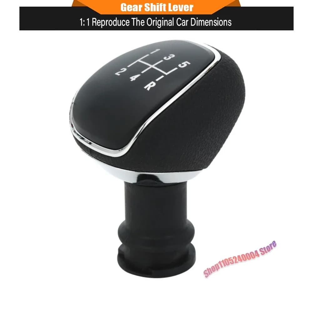 For Chevrolet Sail 3 2015 2016 2017 2018 5 Speed Manual Gear Shift Knob Head Lever Handle Replacement