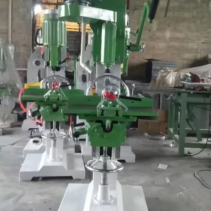 CE Certification QK1610A Mortising Machine Square Hole Drill Drilling Machine Square Hole Drill Mortising Machine