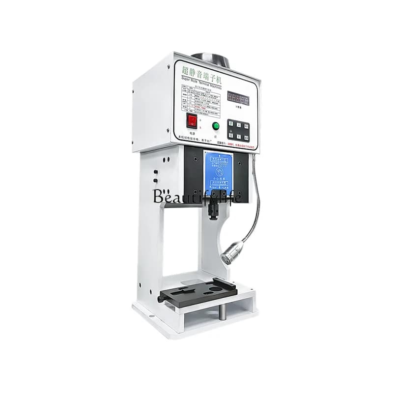 1Ultra-quiet OTP die pressing machine continuous stripping and terminal punching machine