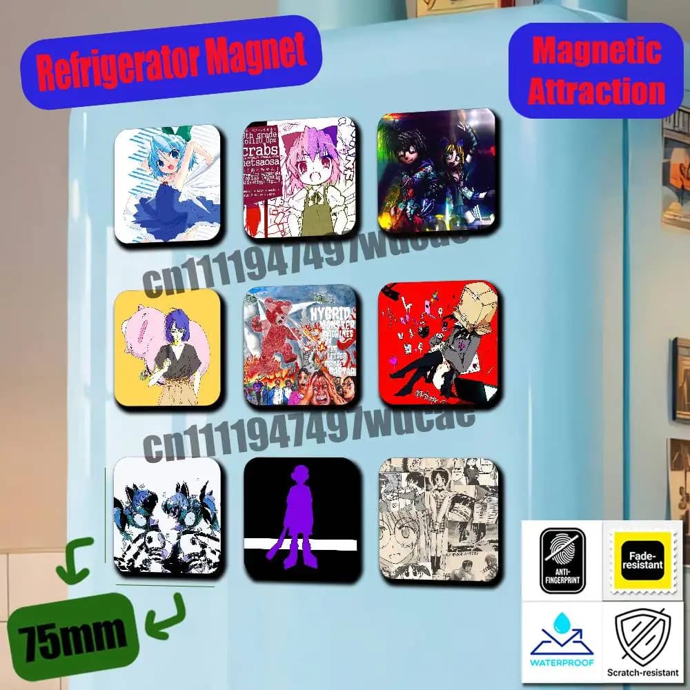 For G-Goreshit My Love Feels All Wrong Digipak Fridge Magnets Freezer Metal Cabinet Custom Refrigerator Magnetic Card Case