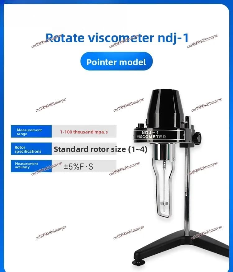 NDJ-5S-8s-9S Rotary Digital Viscometer Paint Viscosity Tester Viscosity Meter