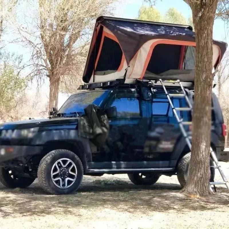 Outdoor Foldle 4X4 Camping Car Roof Tent Roof Top Tent Quick Setup Waterproof S  Hard Shell Rooftop Tent for SUV/Van