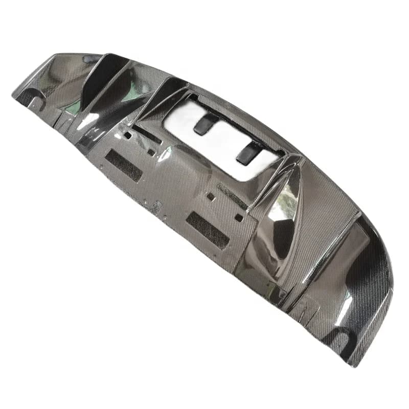 High Quality Carbon Fiber Rear Diffuser Rear Bumper Lip for R8 V10 2008-2015 Body Kit