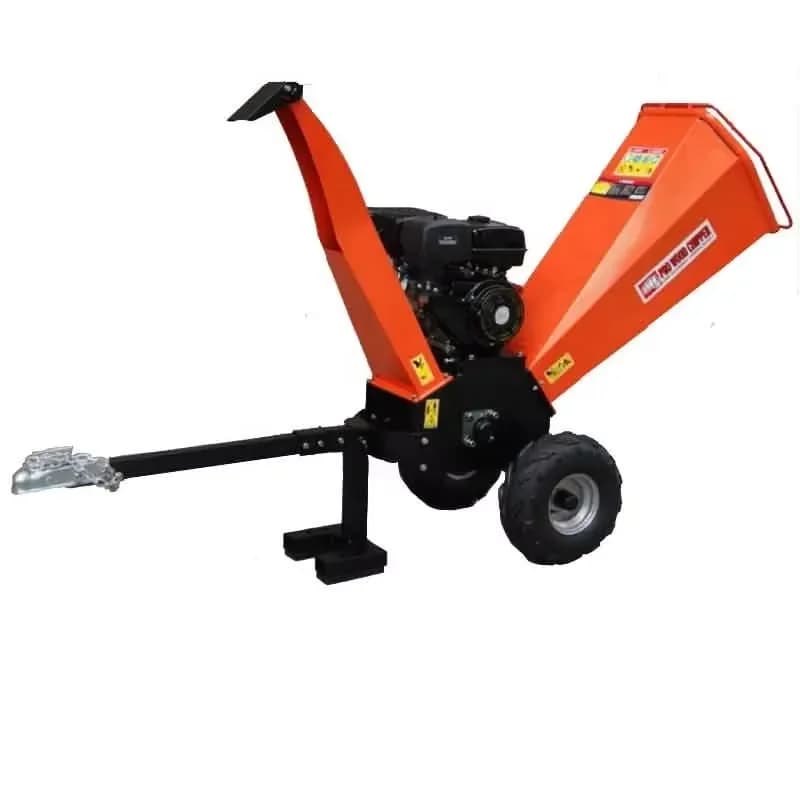 2026Hot Wood Chipper Shredder with Loncin 15HP Engine