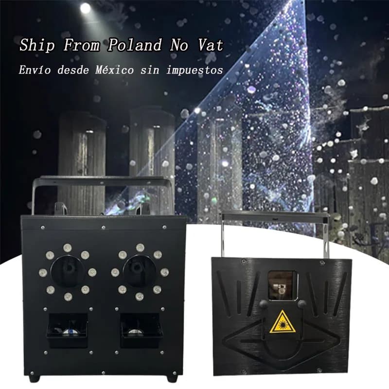 No Butoy 1500W Smoke Bubble Machine 2 Smoking Outlets DMX Remote Control 10W  RGB 3D Scanner for Wedding DJ Disco