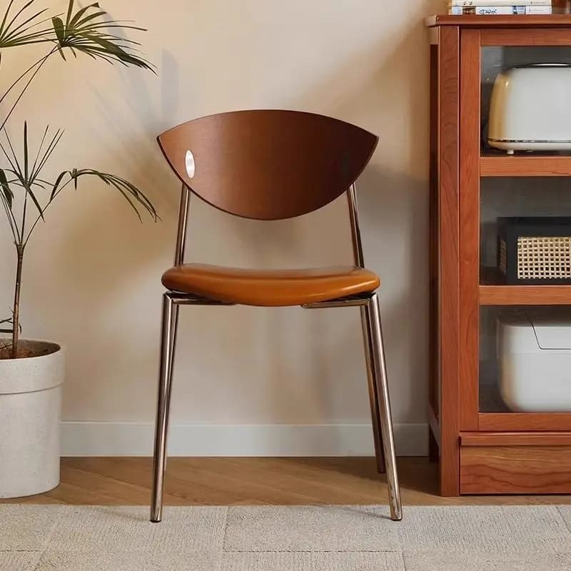 Retro Italian Dining Chairs Antique Traditional Bar Office Dining Chairs Mid Century Outdoor Sgabello Cucina Furniture Home