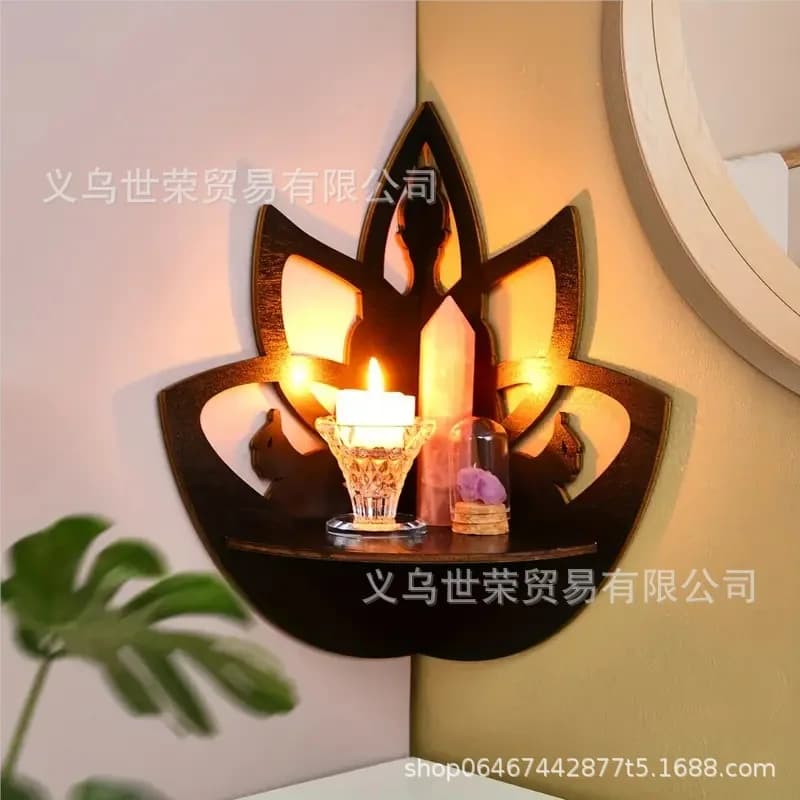 Innovative Guanyin Wall Decoration Pendant Home Decoration Wooden Crafts Handmade Gifts