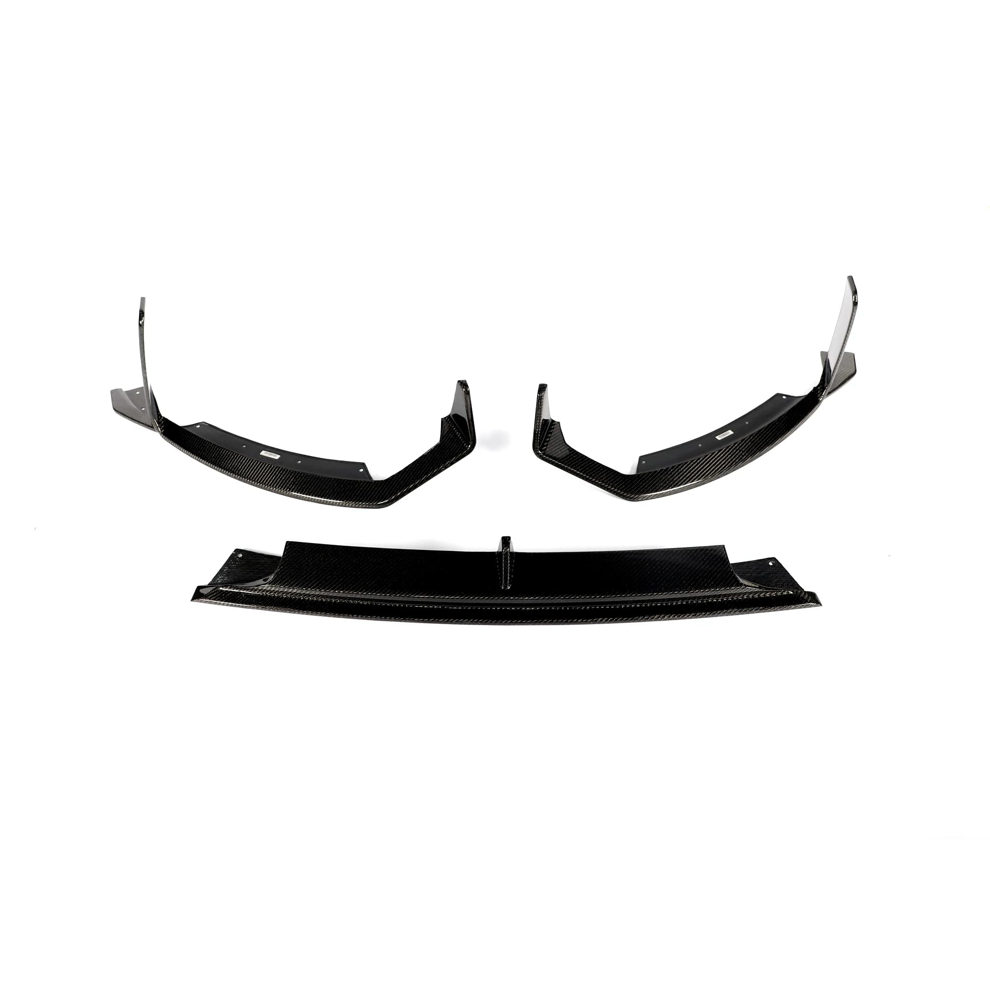 3pcs/set Carbon Fiber Front Bumper Lip for Toyota GR86 ZN8 Coupe 2 Door 2022-2023