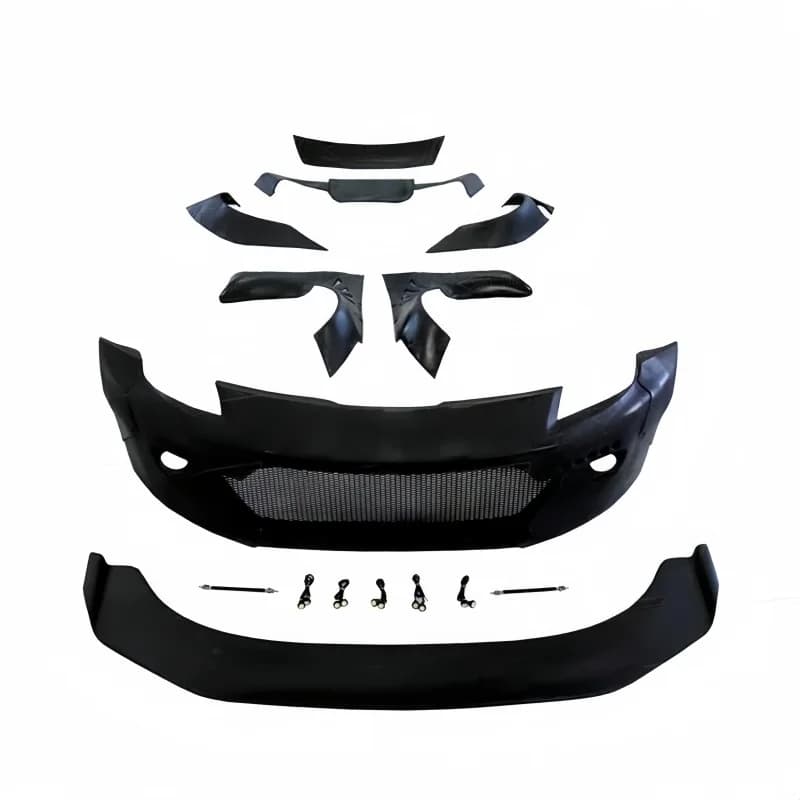 ROCKY BUNNY Style Fiberglass FRP Wide Body Kit Bumper for 2003-2008 forNissan 350Z Z3