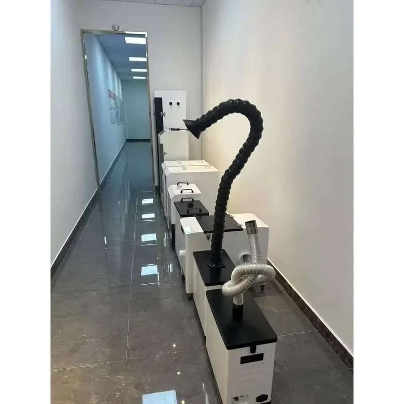 Mobile Industrial Workshop Smoke Exhaust System Purifier with Hepa Filter for Laser Marking Welding Soldering Iron