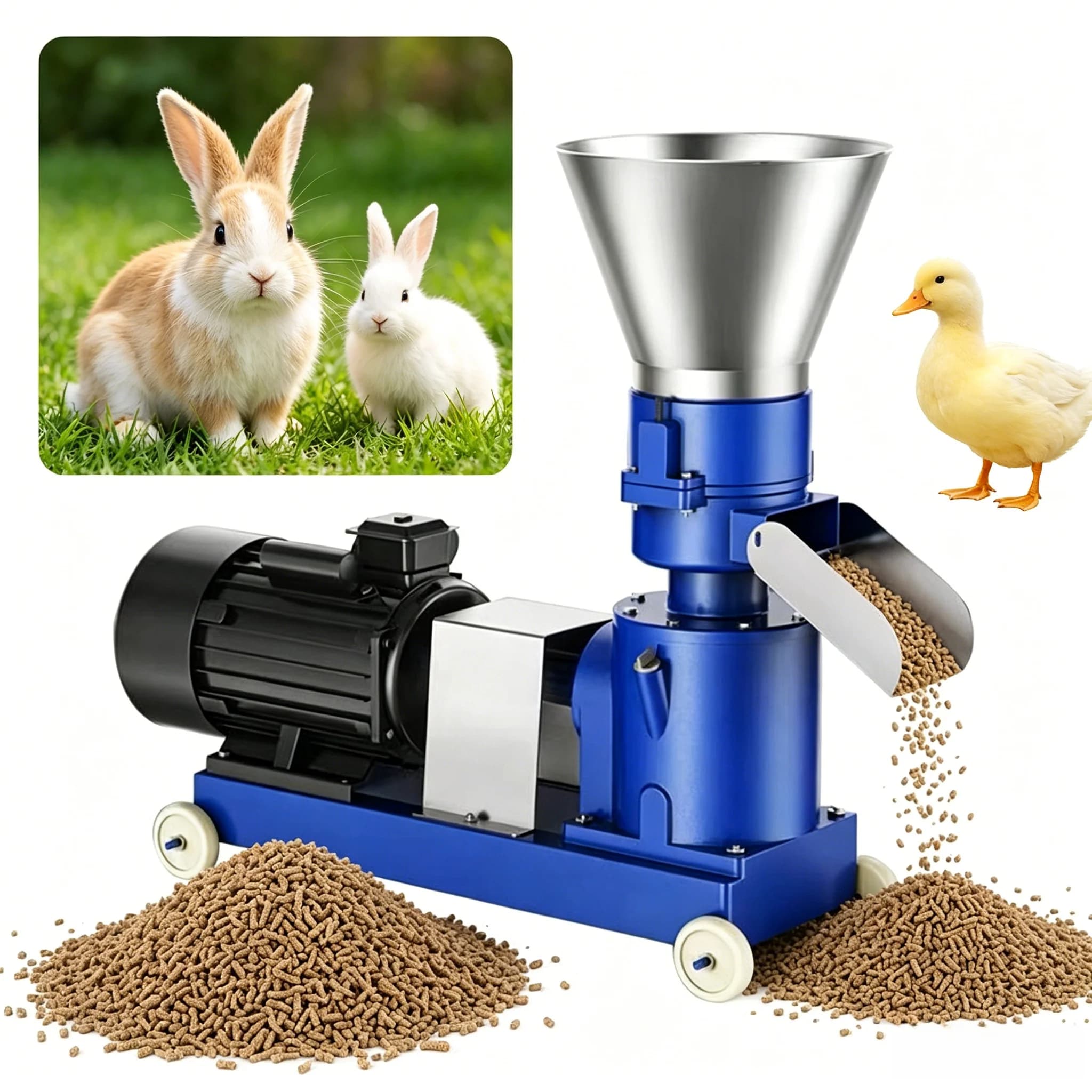 New Pellet Making Machine Poultry Feeding Feed Pellet Machine Best Discount Price Machine