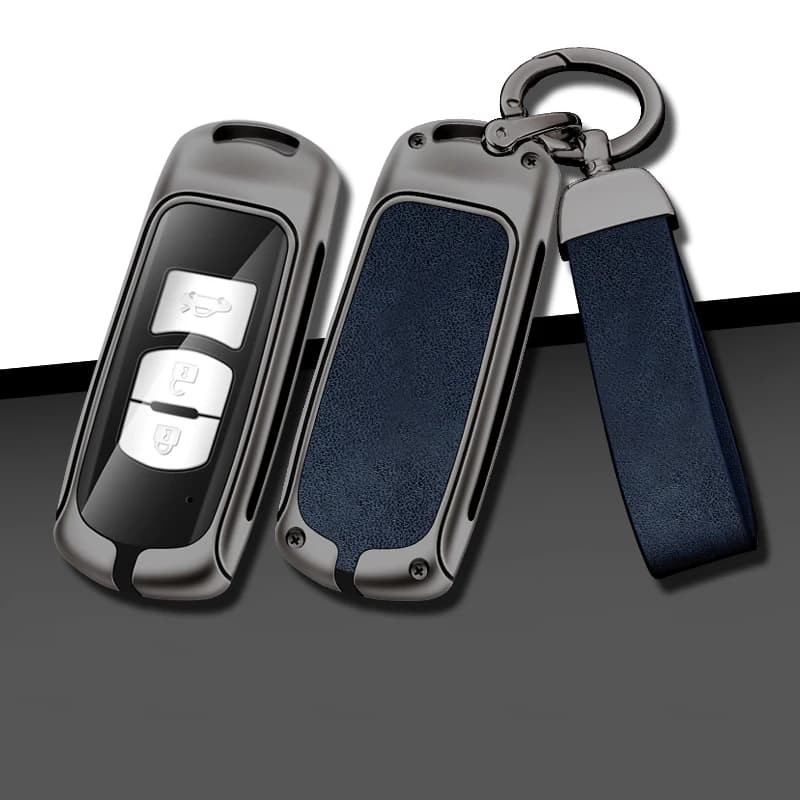 Metal Leather Car Key Case For Mazda 2 3 5 6 gh gj cx3 cx5 cx9 cx-5 cx 2020 Accessories Holder Shell Protect Set Car-Styling