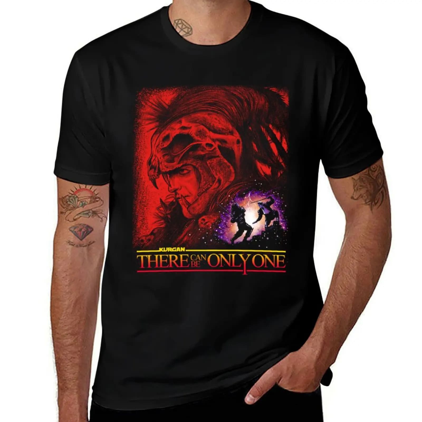Highlander T-Shirt t shirt for man 100 percent cotton T-Shirt
