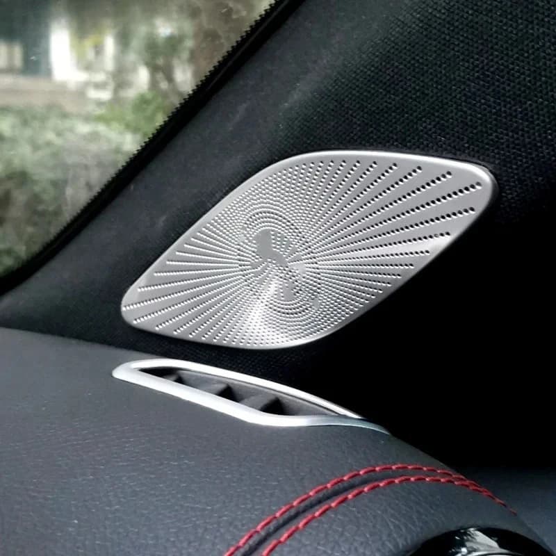Car Door A Pillar Stereo Audio Speaker Cover Trim Decoration For Mercedes Benz CLA GLA GLB A Class C118 H247 X247 W177 2019-22