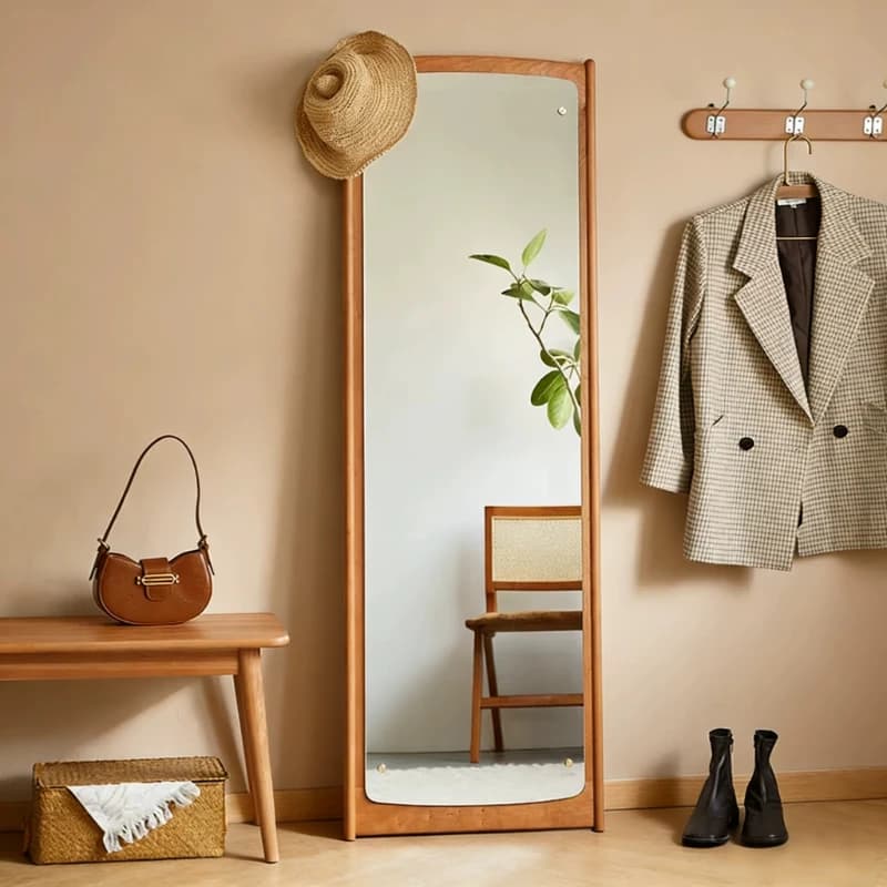 Vintage Luxury Mirror Modern Living Room Girls Full Body Aesthetic Makeup Mirror Decoration Vanity Spiegel Wand Home Decorations