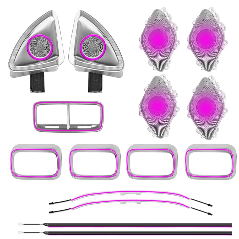 2020-2025 GLE/GLS (W167) Auto Interior Lighting Upgrade Ambient Light Accessories
