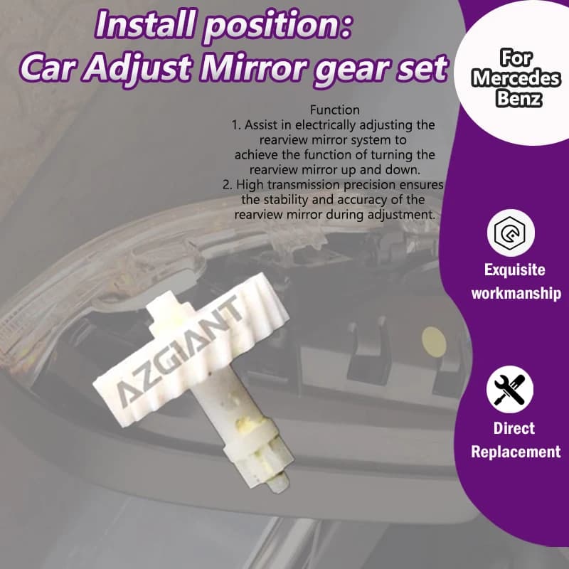 For Mercedes  Benz E87/-Class W213 C238/E250/W212/E400/E550/E-Class W212 W207 Car Side View Mirror adjust Accessories gear tool