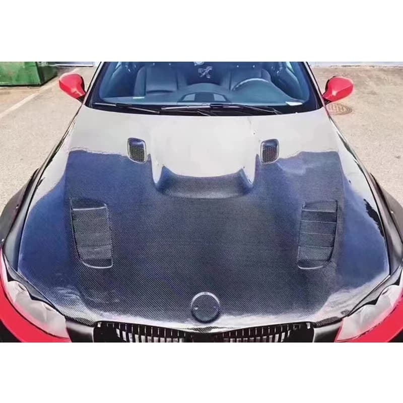 Real Carbon Fiber Front Engine Bonnet for E92 2005-2010 Modified Exterior Parts Auto Accessory