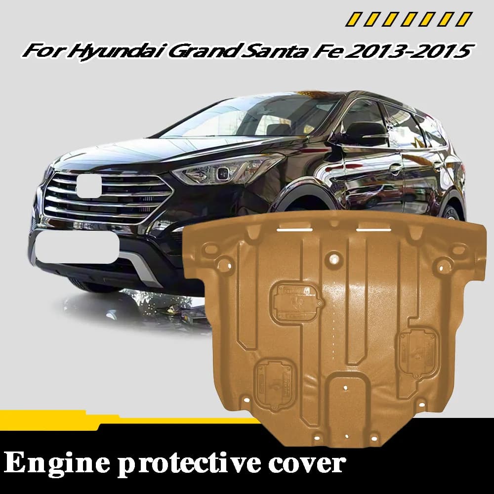 INE Under-Tray and Chassis Protection Plate for Hyundai Grand Santa Fe 2013-2015 2.0T/2.2T/3.0L/3.3L