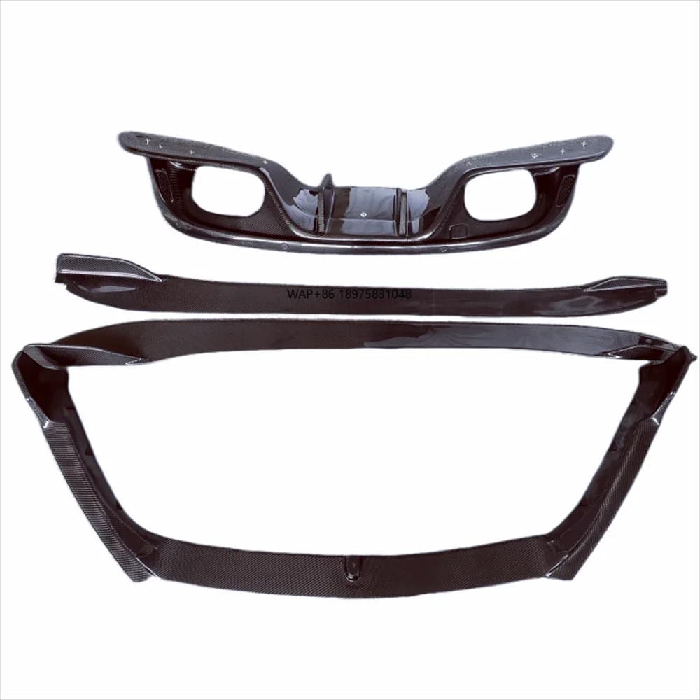 Genuine High Quality Carbon Fiber Body Kit for 2013-2019  Including Front Lip Side Skirt Rear Diffuser
