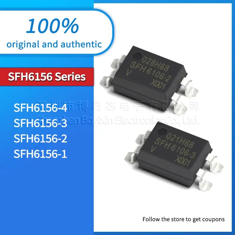 5 pieces/batch SFH6156-1 -2 -3 -4 Black casing