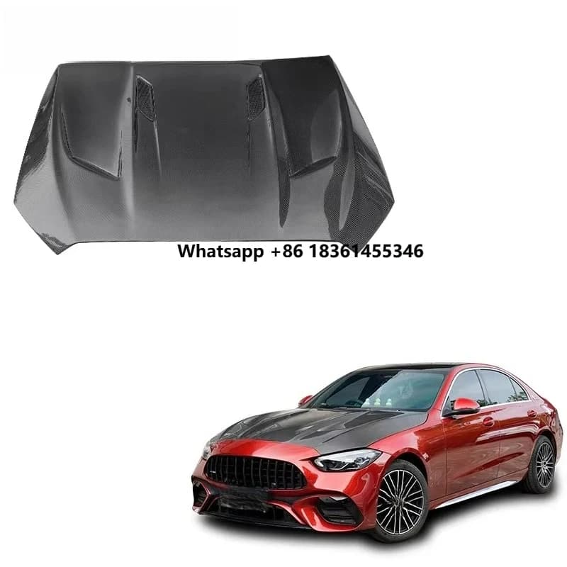 Vehicle Parts & Accessories W206 507 Design Front Hood 2021+  W206 Engine Bonnet C200 C260