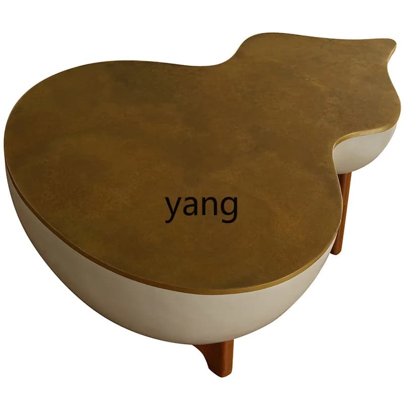 LTT Furnishings Creative Living Room Simple and Light Luxury Tea Table Ins Style New Chinese Kung Fu Tea Table
