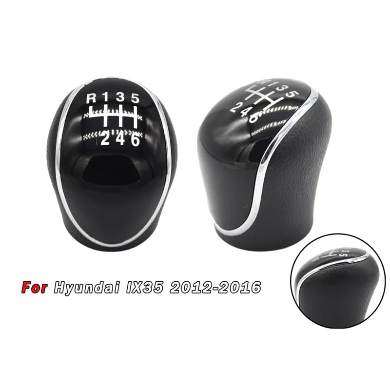 For Hyundai IX35 Kia gearshift 6-speed black gear head gear lever anti-scratch and anti-slip
