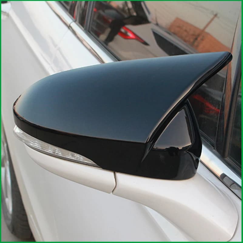 Car Styling For Ford Mondeo 2013-2019 Rearview Mirror Cover Caps Trim With Horn Auto Parts Accessories