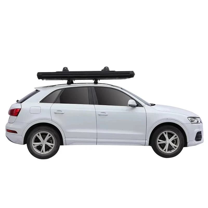 Aluminium Alloy Folding Car Roof Tent, Waterproof Quick Open Top Tent for Outdoor Travel