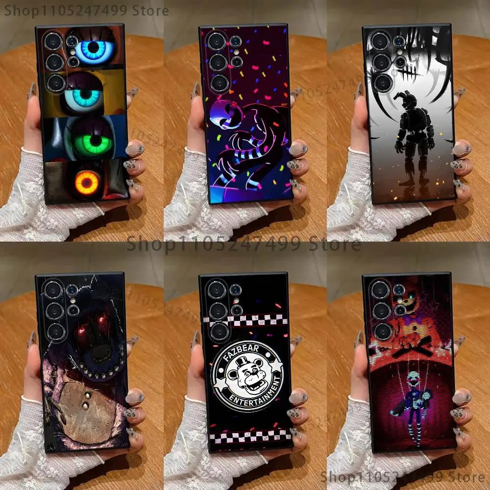 Five-Nights-At-Freddys Fnaf Phone Case For Samsung Galaxy S26 S24 S22 S25 S23 S21 S10 Ultra Plus Fe 5G Custom Cover
