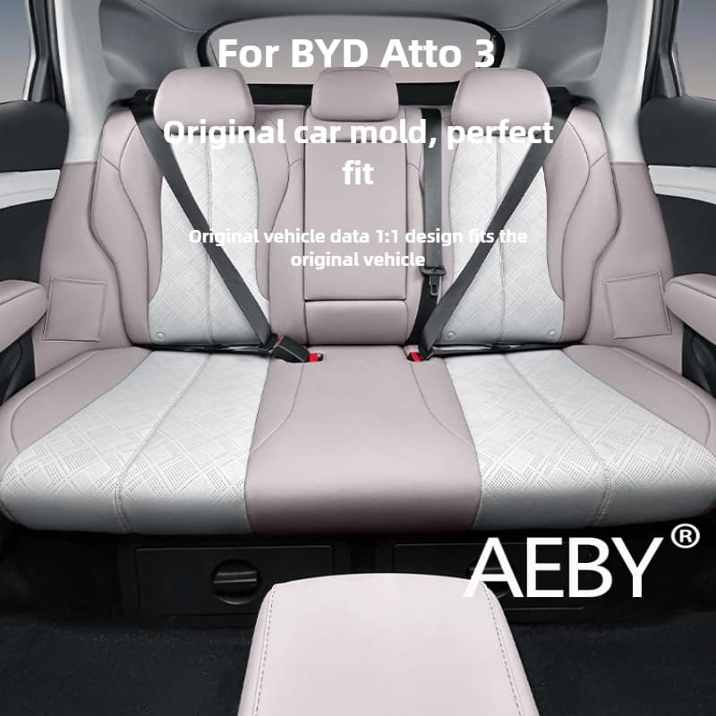 AEBY For BYD Atto 3 2022-2025 Waterproof Easy Clean Car Interior Set,Side Kick Protector Set, Anti-Scratch Protective Cover