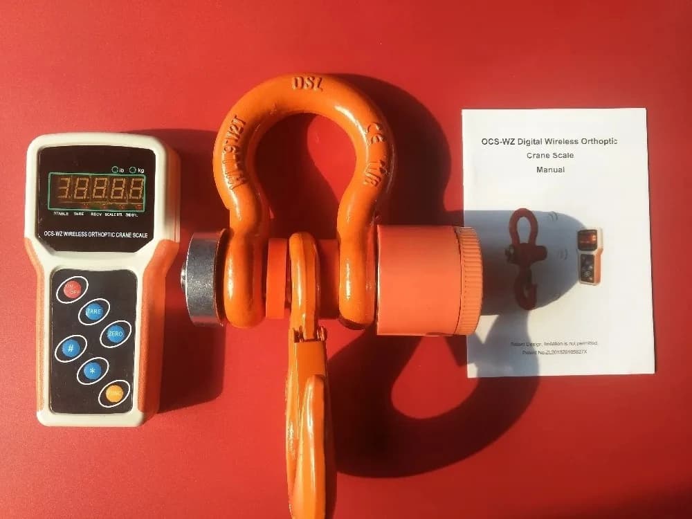 3T/5T/10T/15T/20T/30T Wireless Digital Electronic Hanging Crane Scale With Wireless Handheld Meter