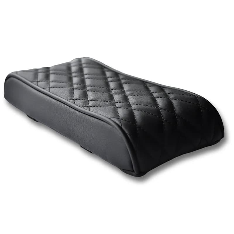 Car Armrest Box Thicken Height Cushion Leather Memory Cotton Elbow Support Pad For Smart 451 453 Fortwo Forfour Auto Accessories