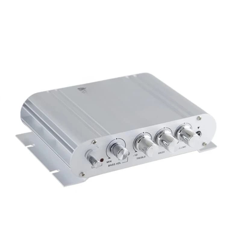 ST-838 Digital  Channel 2.1 Subwoofer Stereo Audio Player Car Motorcycle Home Power Amplifier Amp 20W+20W
