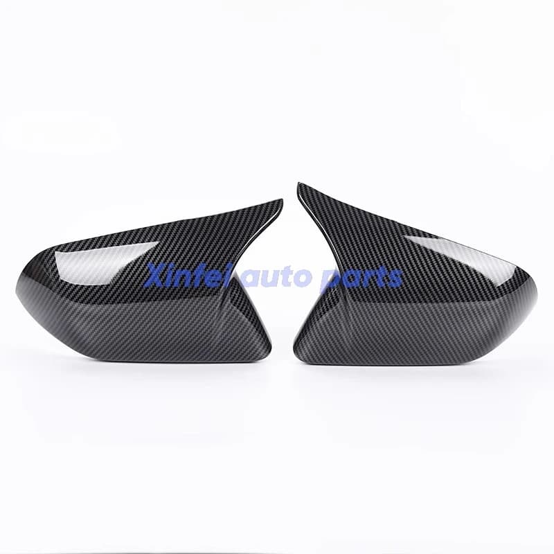For Ford Mustang 2015-2022 Auto Exterior Accessories Car Rearview Mirror Cover Wing Side Mirrors Cap With/No Signal Light