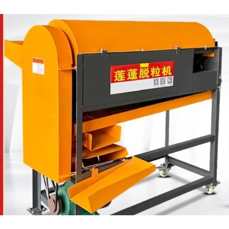 Household electric lotus peeling machine Small lotus seed peeling machine separation