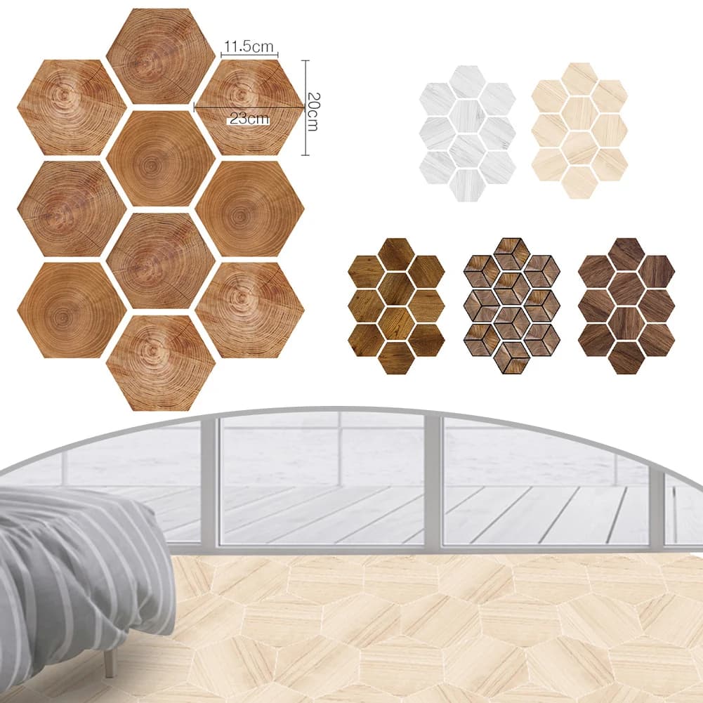For Bedrooms For Kitchens Waterproof Wall Stickers Interior Design 9.06*7.87in (23*20cm) Waterproof Wear-resistant