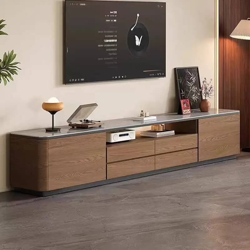 Bookshelf Assembly Tv Stand Simple Decoration Lowboard Lounges Tv Table Apartments Entertainment Mobili Per La Casa Furniture